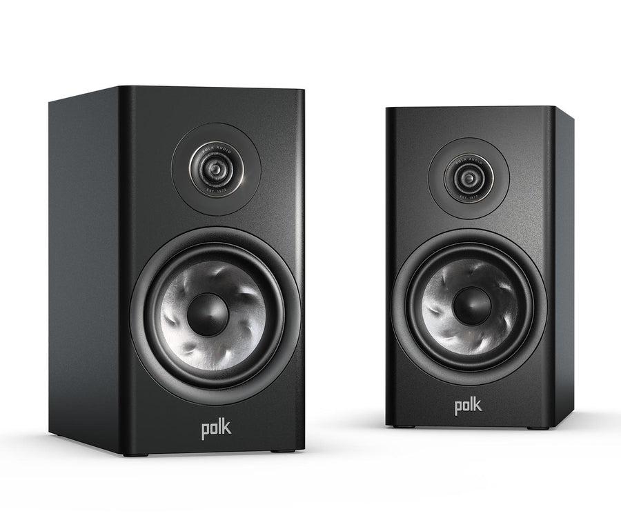 Polk Reserve Series R100 Bookshelf Speakers (Pair) Black at Audio Influence