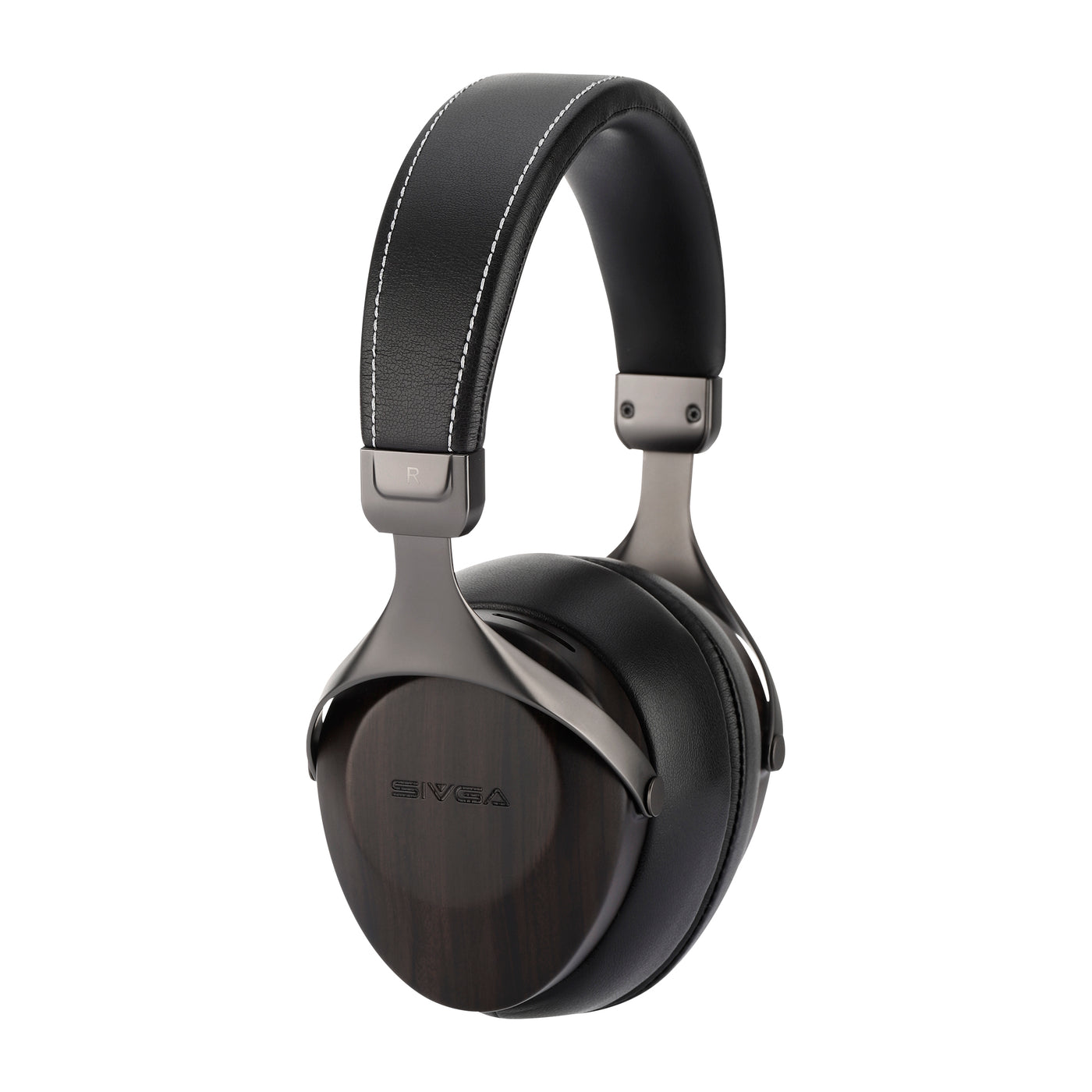 Sivga SV021 Robin Hi-fi Close-back Over-ear Wood Headphone-Black-Audio Influence