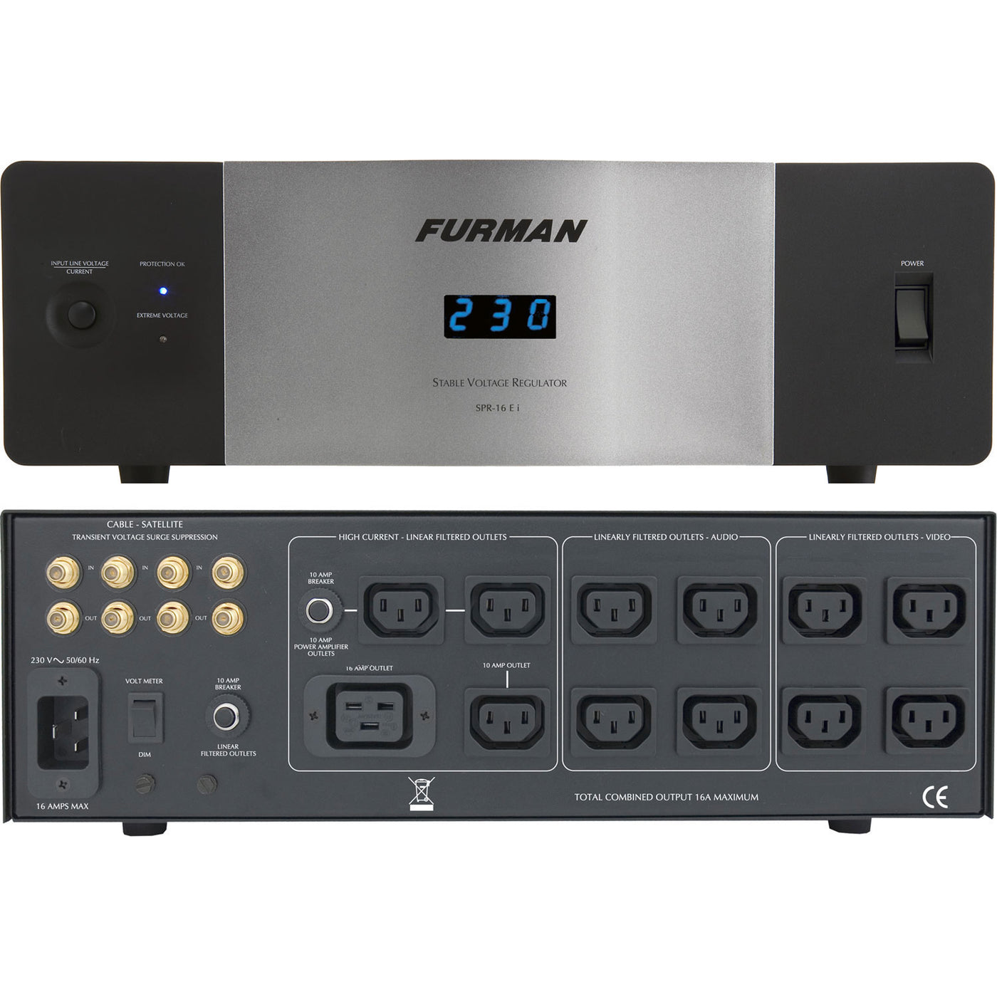 Furman SPR-16E Stable Power AC Voltage Regulator-Audio Influence