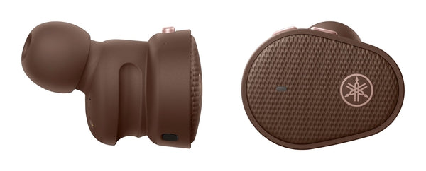 Yamaha TW-E5B Truly Wireless Earbuds-Brown-Audio Influence