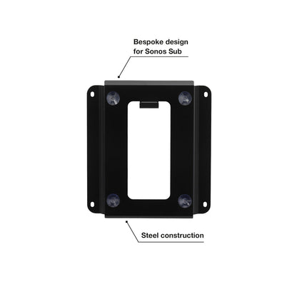 Flexson wall bracket for sub - Audio Influence Australia 3