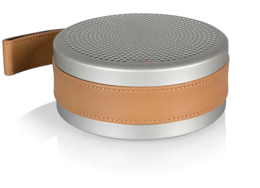 Tivoli Audio Andiamo Portable Bluetooth® Speaker-Silver/Tan-Audio Influence