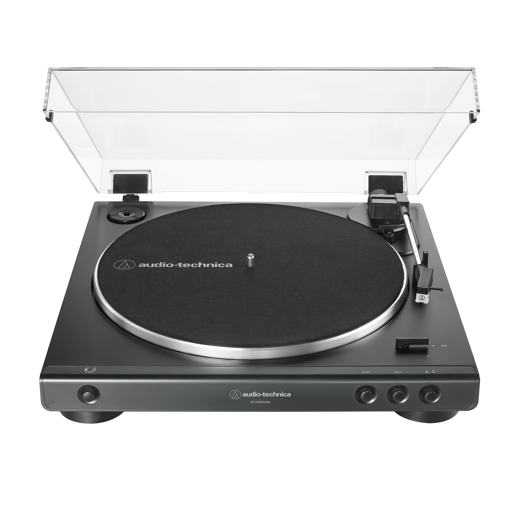 Audio-Technica AT-LP60xUSB Fully Automatic Belt-Drive Turntable - Black