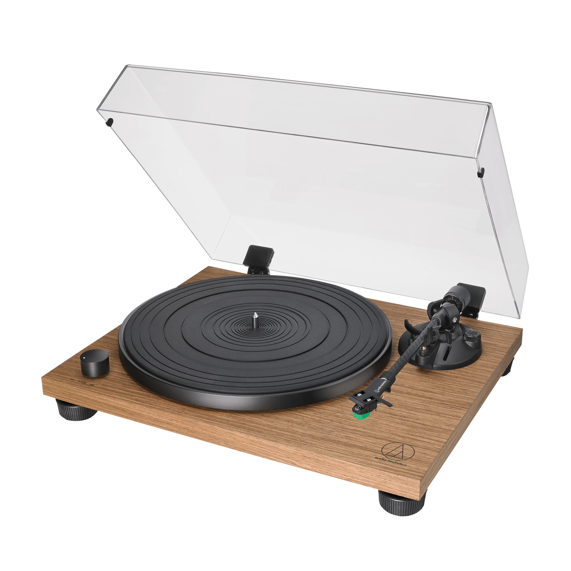 Audio-Technica AT-LPW40WN Fully Manual Belt-Drive Turntable