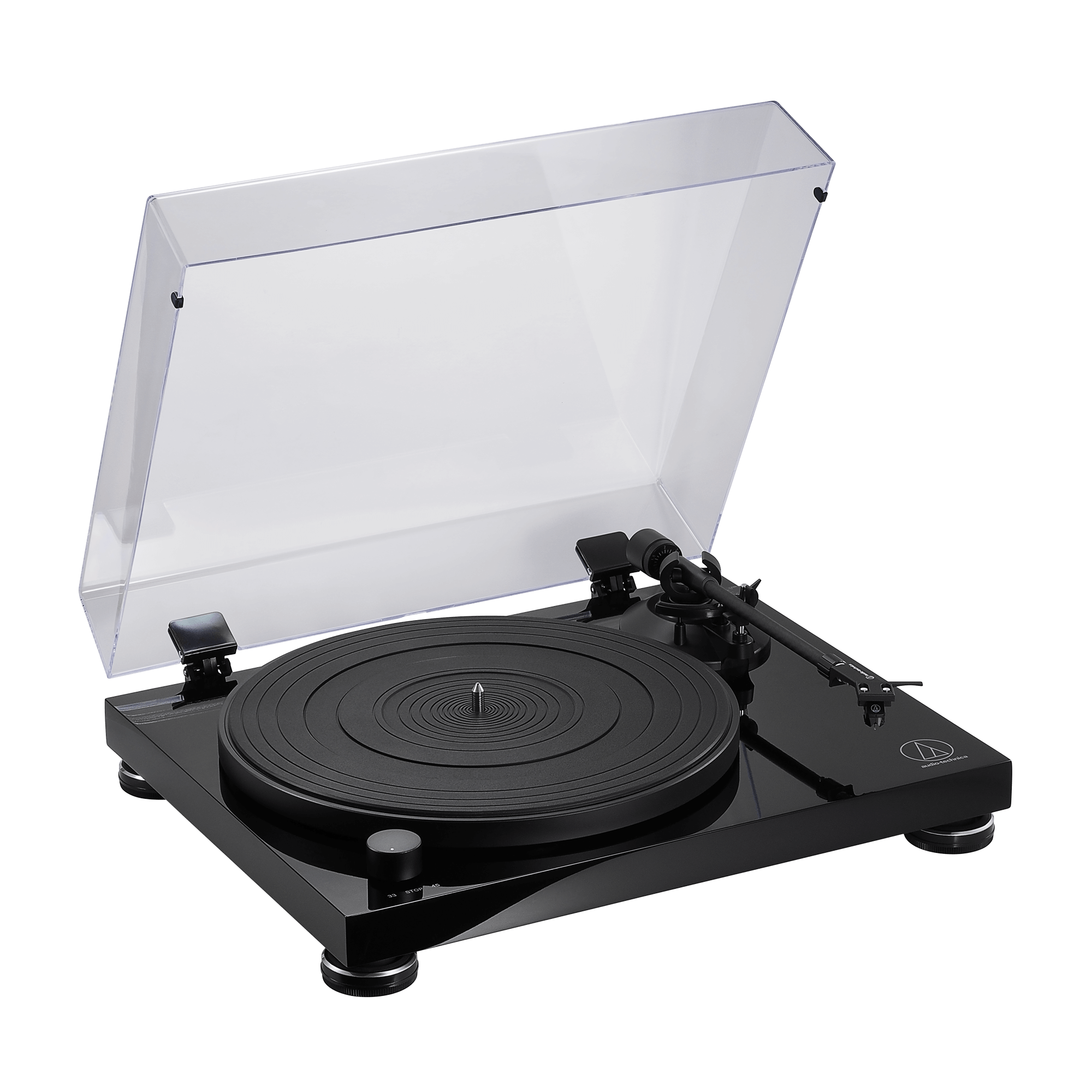 Audio-Technica AT-LPW50PB Fully Manual Belt-Drive Turntable