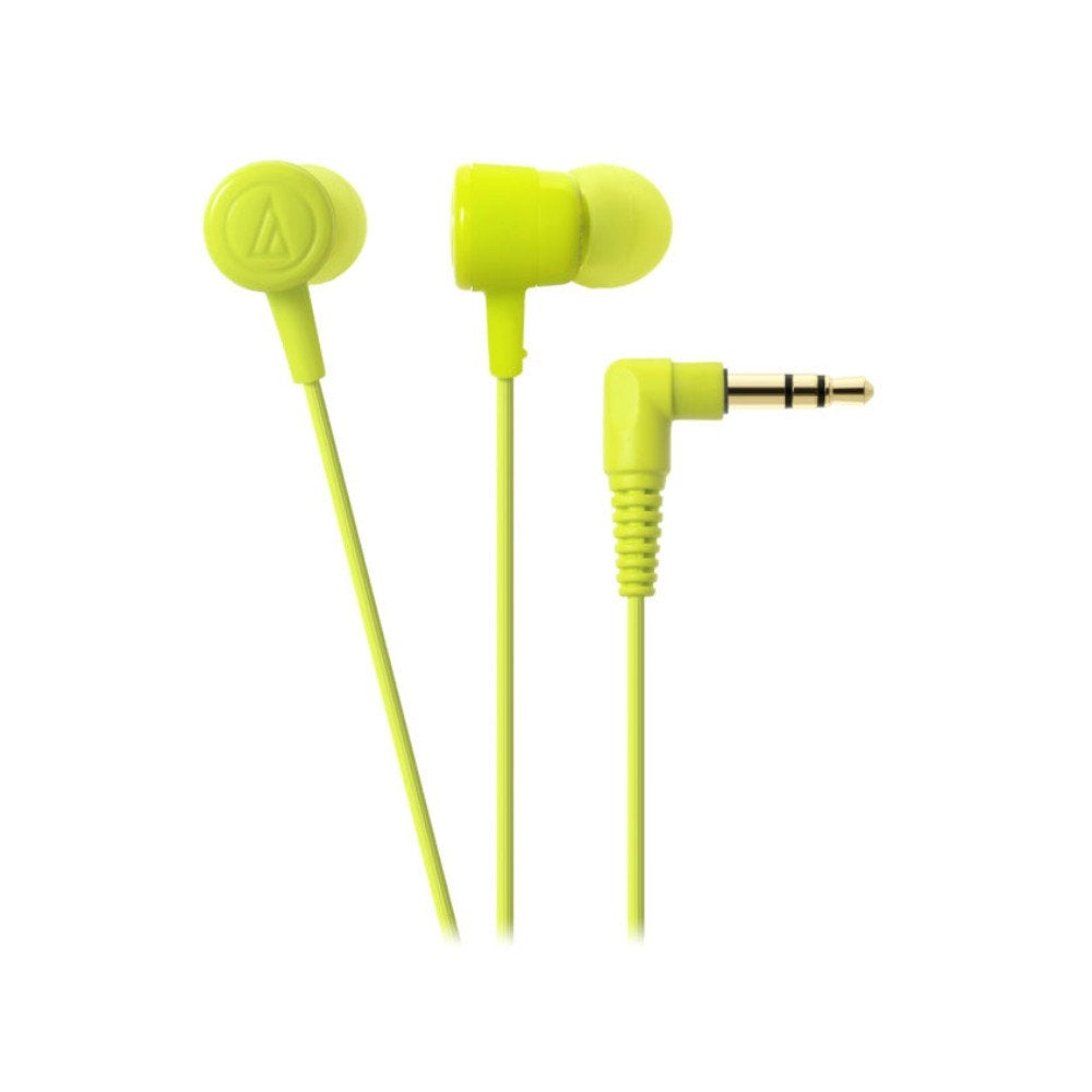 Audio-Technica ATH-CKL220 'DIP' in-ear headphones in neon colours