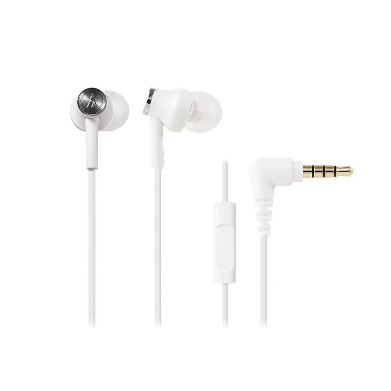 Audio-Technica ATH-CK350iS In-ear Headphones with mic and button control