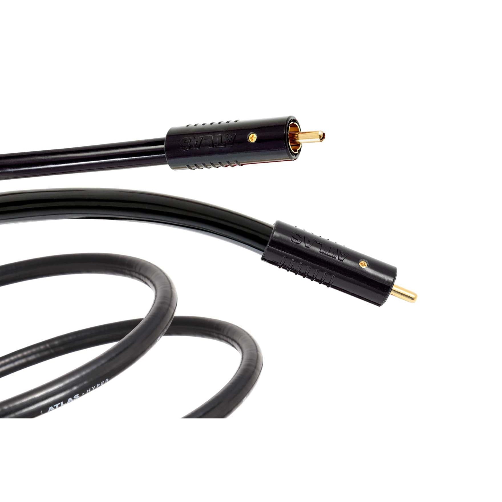 Atlas Hyper Achromatic Subwoofer RCA Cable at Audio Influence