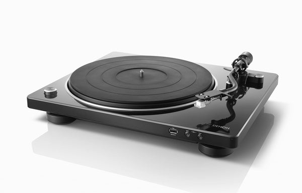 Denon DP-450USB Hi-Fi Turntable with Original S-Shape Tonearm and USB by Audio Influence