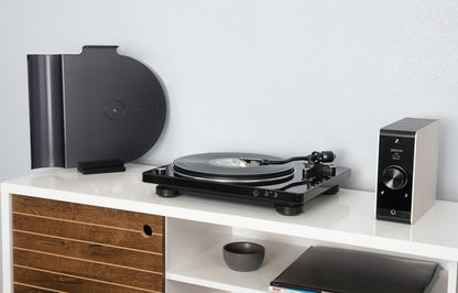 Denon DP-450USB Hi-Fi Turntable with Original S-Shape Tonearm and USB by Audio Influence