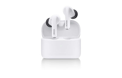 Denon AH-C830WNC Noise Cancelling Earbuds-White-Audio Influence