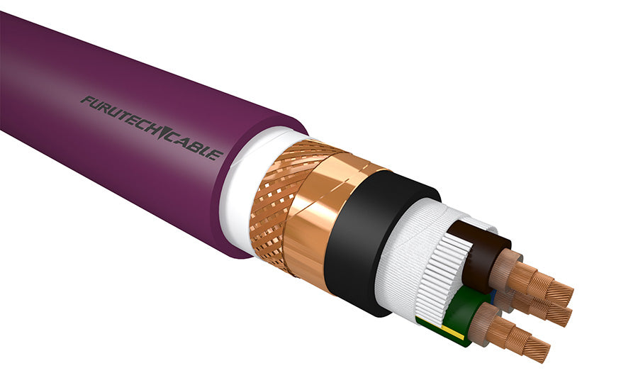 Furutech  DPS-4.1 Reference - Grade α-OCC/α-DUCC (11 AWG)  Power Cable (40M Roll)