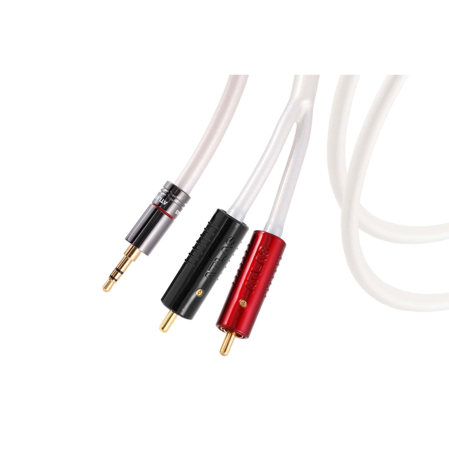 Atlas Element Metik 3.5mm - Achromatic RCA 1:2 Cable at Audio Influence