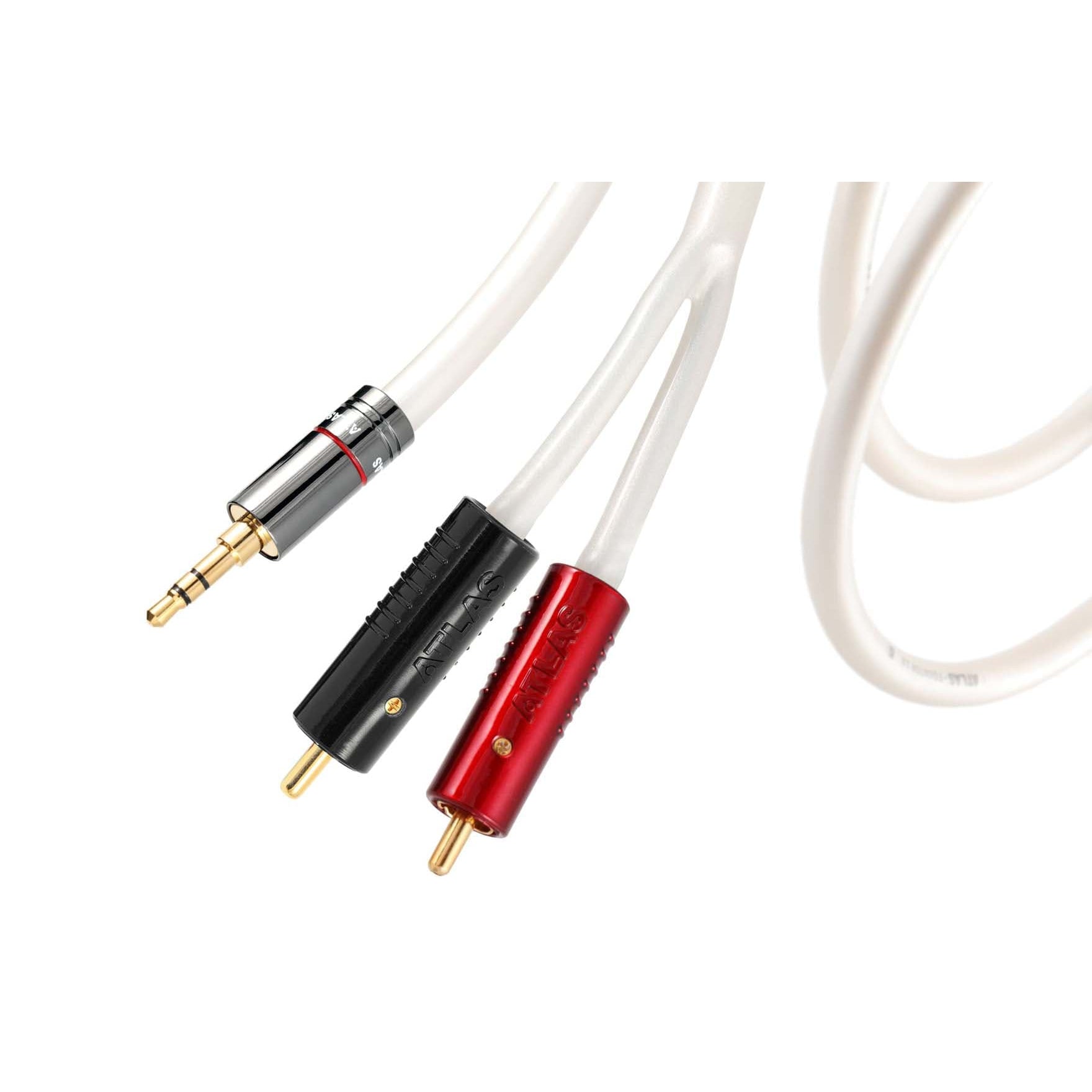 Atlas Equator Metik 3.5mm - Achromatic RCA 1:2 Cable at Audio Influence