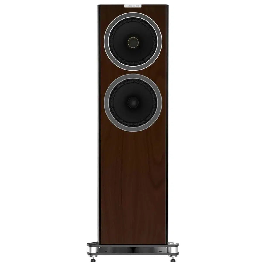 Fyne Audio F703 Floorstanding Speakers Piano Gloss Walnut at Audio Influence