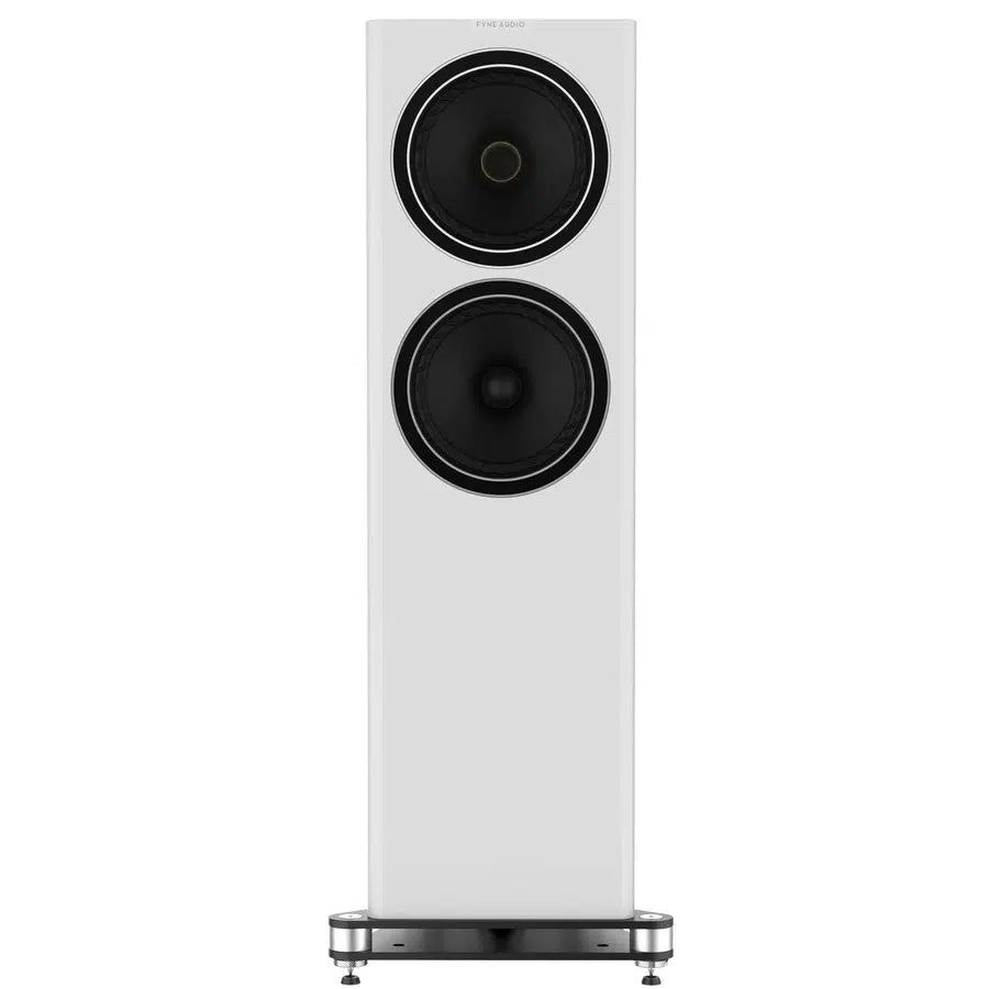 Fyne Audio F703 Floorstanding Speakers Piano Gloss White at Audio Influence