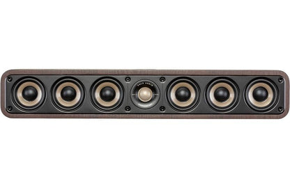 Polk Signature Elite Series ES35 Slim Center/LCR Speaker (Each) Walnut at Audio Influence