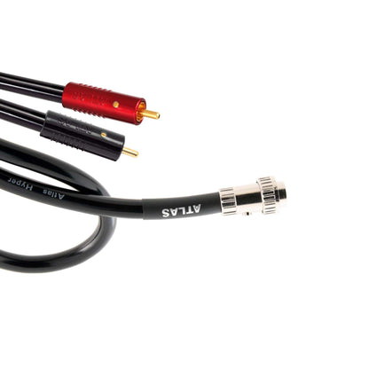 Atlas Hyper 5-pin DIN – Achromatic RCA 1:2 Cable at Audio Influence