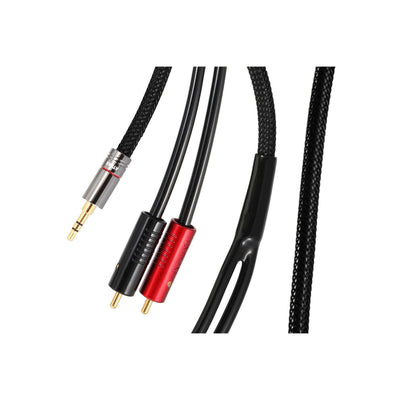 Atlas Hyper Metik 3.5mm–Achromatic RCA Cable at Audio Influence