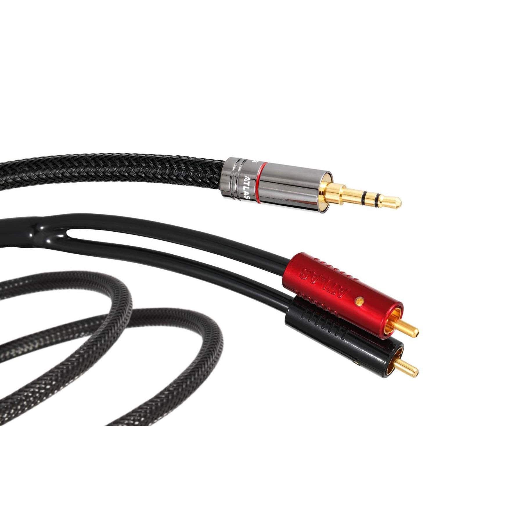 Atlas Hyper Metik 3.5mm–Achromatic RCA Cable at Audio Influence