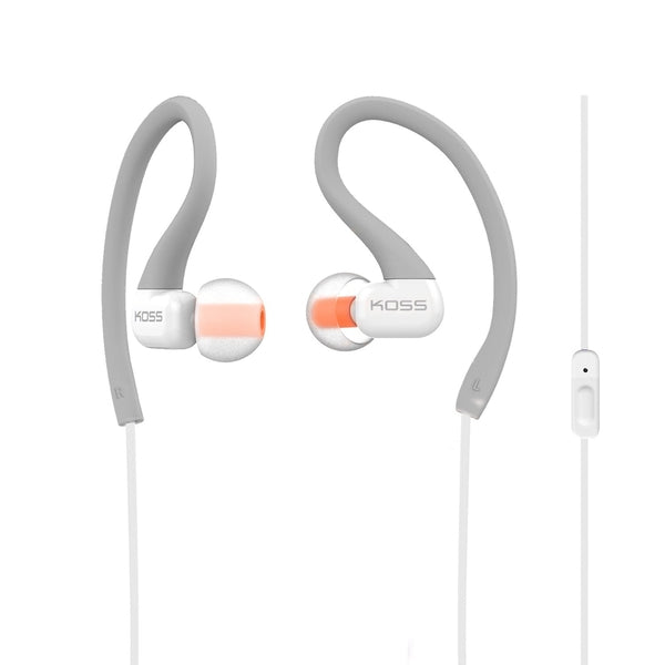 KOSS KSC32i Ear Clip Headphones Grey at Audio Influence