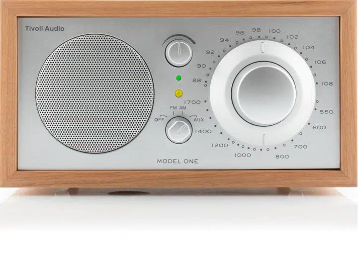 Tivoli Audio Model One AM / FM Table Radio-Cherry/Silver-Audio Influence