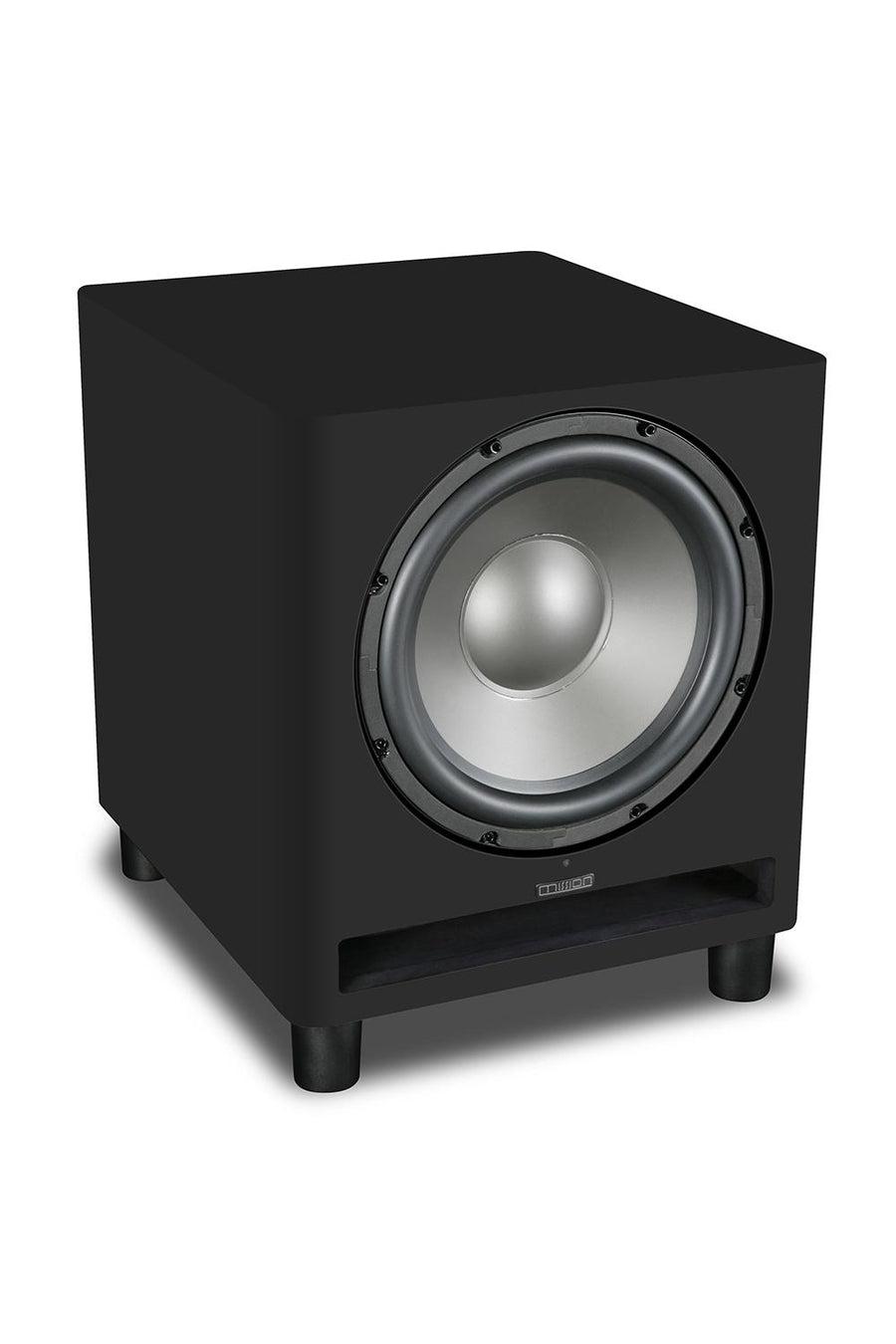 Mission QX‐12 Mk2 SUB Subwoofer-Black- at Audio Influence