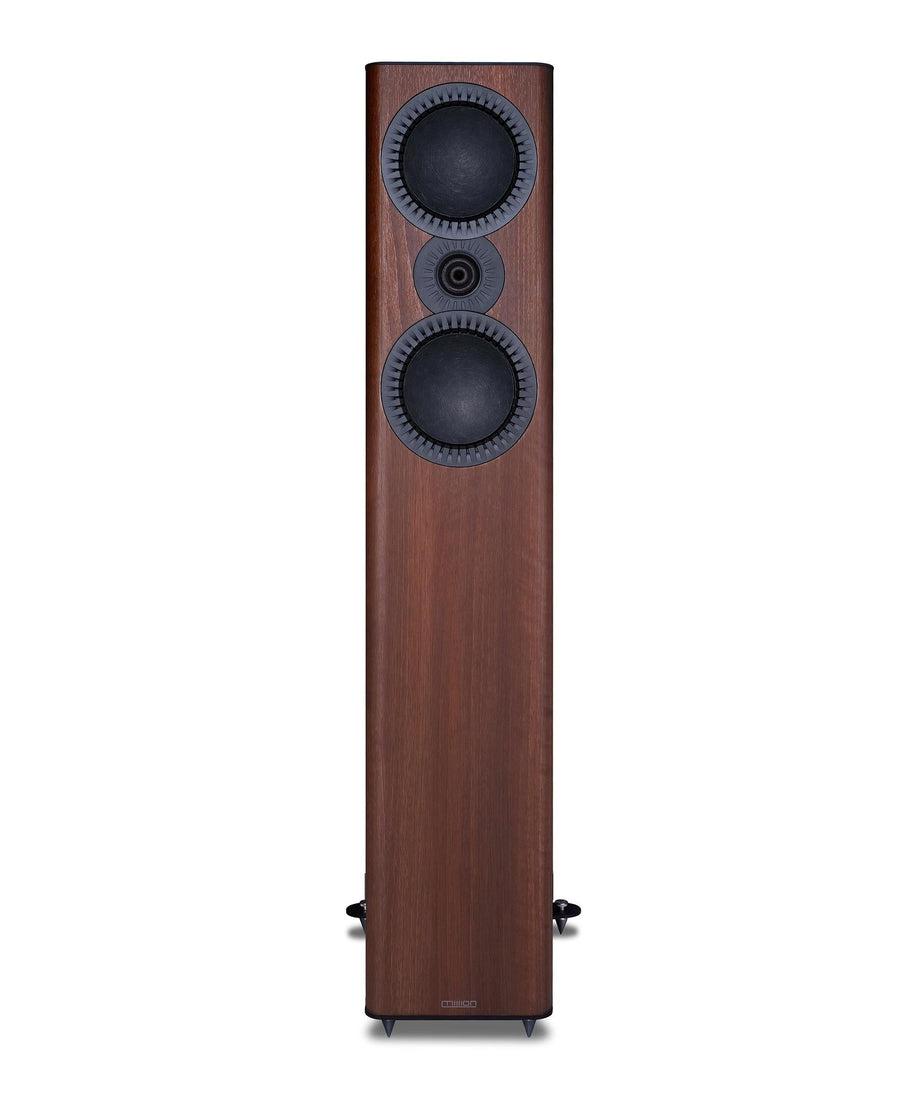 Mission QX-5 MKII 3-way Floorstanding Speakers-Walnut- at Audio Influence