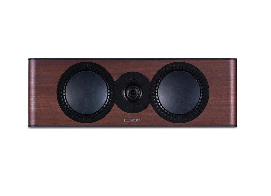 Mission QX-C MKII 2-way Centre Speaker-Walnut- at Audio Influence