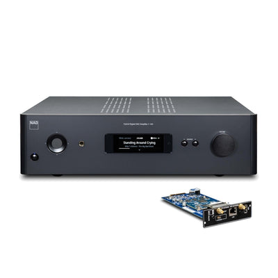 NAD C 399 Integrated Amplifier + NAD MDC2 BluOS-D Module at Audio Influence