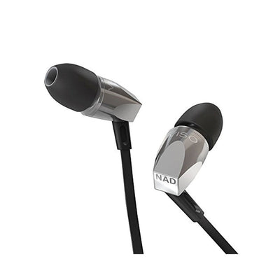 NAD VISO HP20 High Resolution In-Ear Headphones Silver at Audio Influence