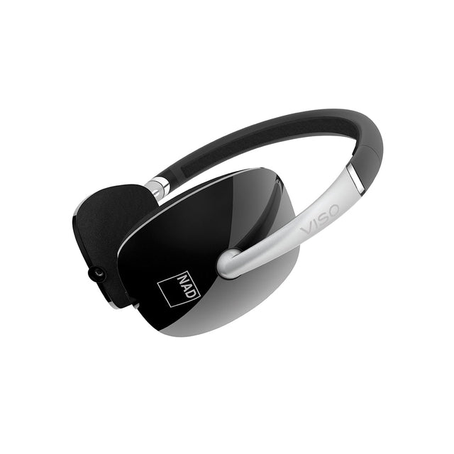 NAD VISO HP30 Foldable On-Ear Headphones Gloss Black at Audio Influence