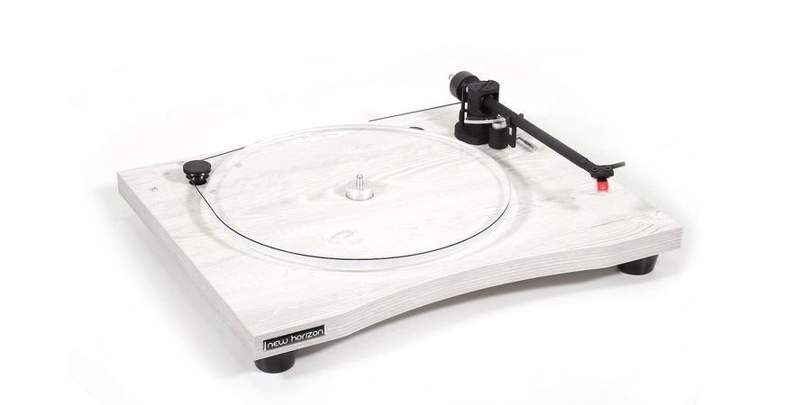 New Horizon 129 Turntable Pino cascina (light) vinyl wood at Audio Influence
