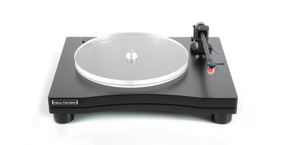 New Horizon 202 Manual turntable Matte Black at Audio Influence