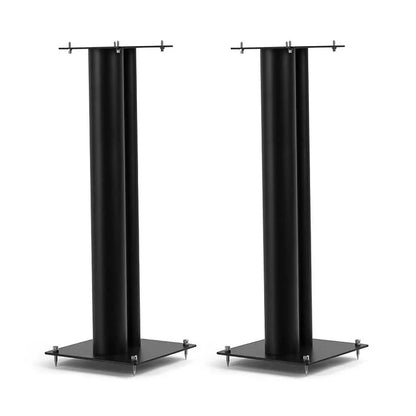 Norstone Stylum 3 Speaker Stands Black satin at Audio Influence