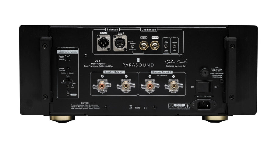 Parasound Halo JC 1 Plus Power Amplifier at Audio Influence