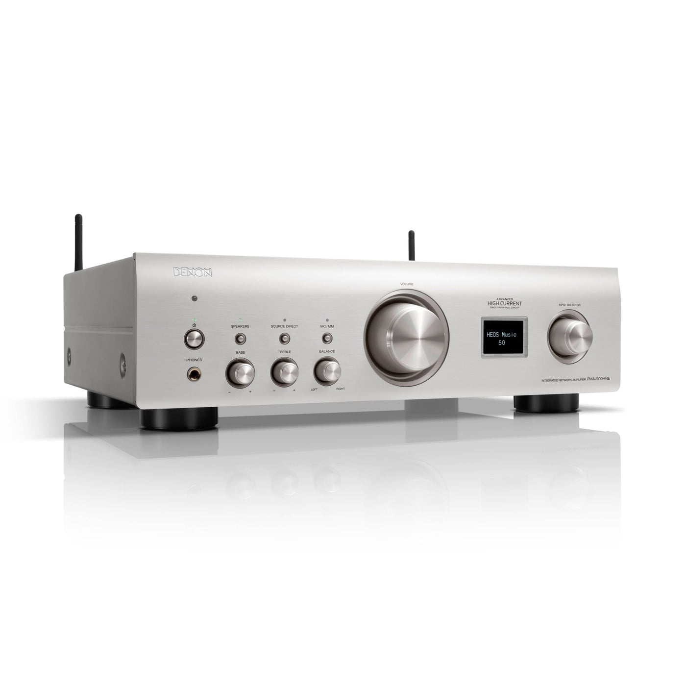Denon PMA-900HNE Integrated Network Amplifier-Silver-Audio Influence