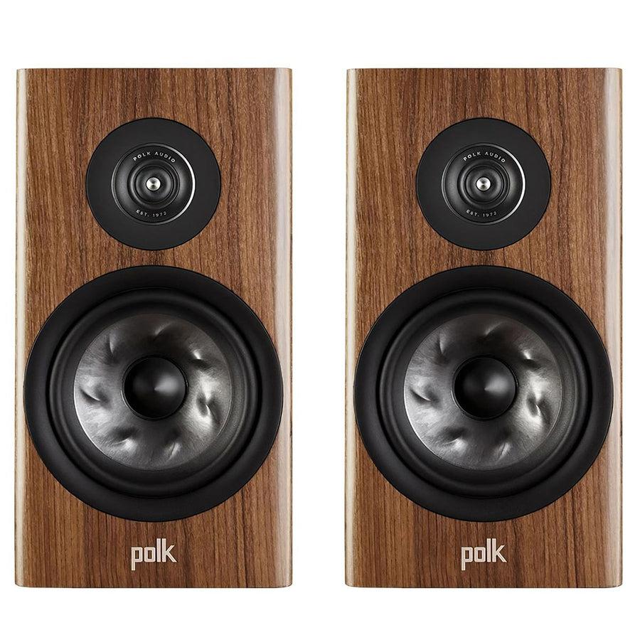 Polk Reserve Series R200 Large Bookshelf Speakers (Pair) Walnut at Audio Influence