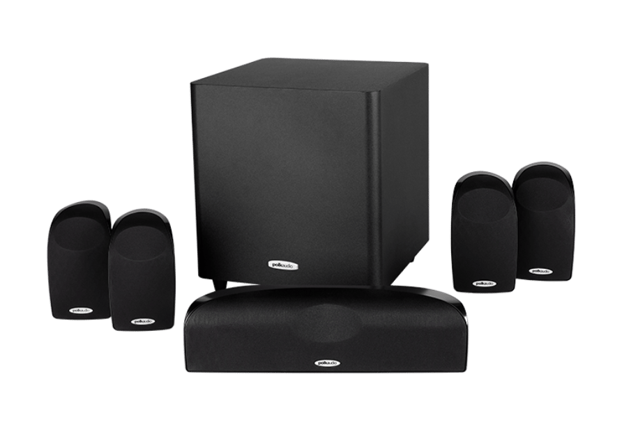 Polk TL1600 5.1 Home 6-Piece Compact Surround Theatre Speaker System-Audio Influence