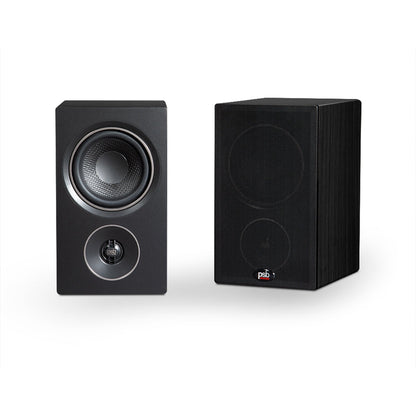 PSB Alpha P3 - Compact Bookshelf Loudspeaker Black Ash at Audio Influence