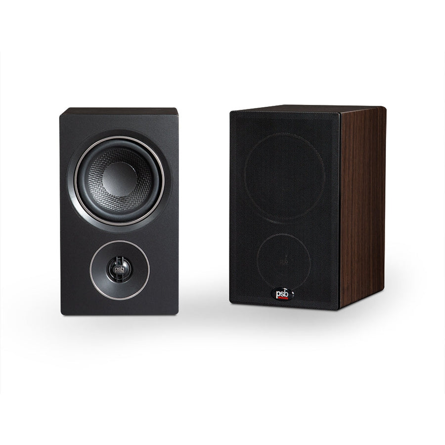 PSB Alpha P3 - Compact Bookshelf Loudspeaker Dark Walnut at Audio Influence