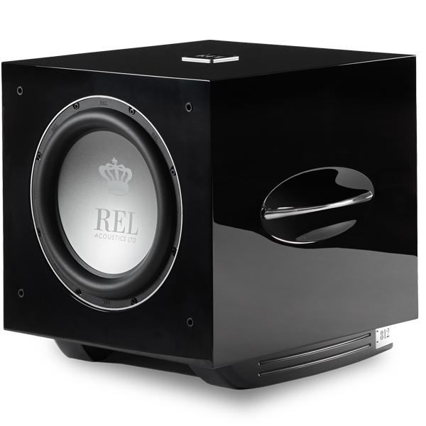 Rel Acoustics S/812 Home Subwoofer Black at Audio Influence