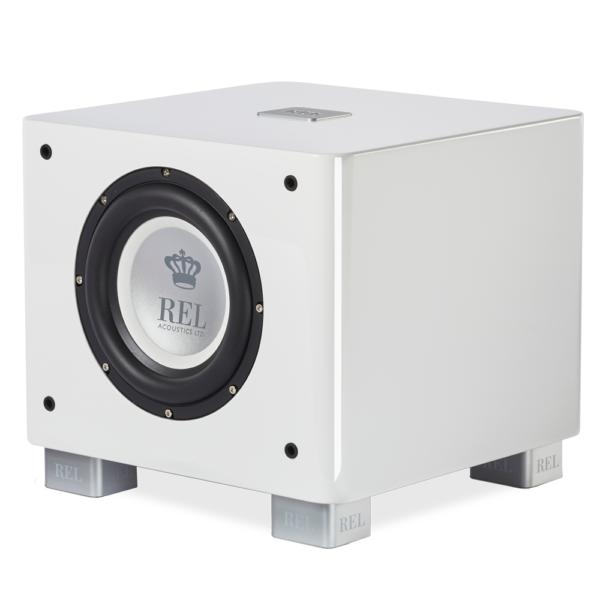 Rel Acoustics T/7x Home Subwoofer White at Audio Influence