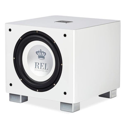 Rel Acoustics T/9x Home Subwoofer White at Audio Influence