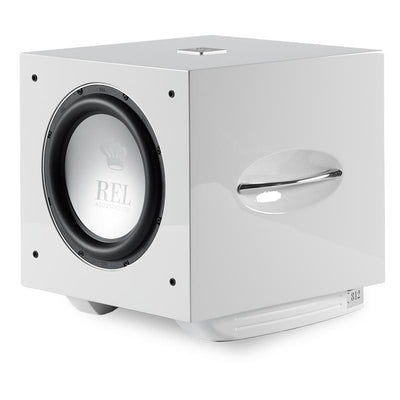Rel Acoustics S/812 Home Subwoofer White at Audio Influence