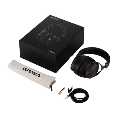 Sivga SV021 Robin Hi-fi Close-back Over-ear Wood Headphone-Audio Influence