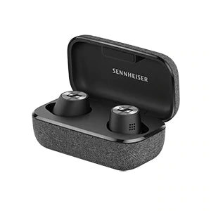 Sennheiser M3IETW2- MTW2 Earbuds Black at Audio Influence