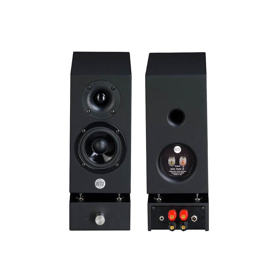 Well Rounded Sound MM2 Active Powered Mini Bookshelf Speakers - Audio Influence Australia