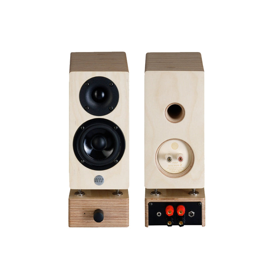 Well Rounded Sound MM2 Active Powered Mini Bookshelf Speakers - Audio Influence Australia 2