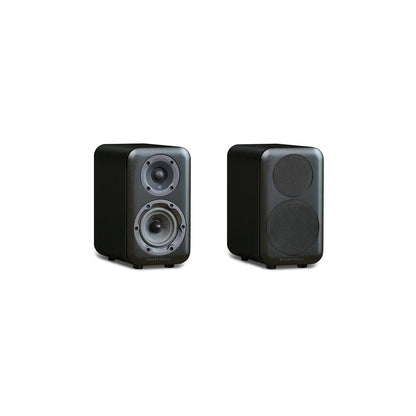 Wharfedale D310 Compact Bookshelf Speakers Blackwood at Audio Influence